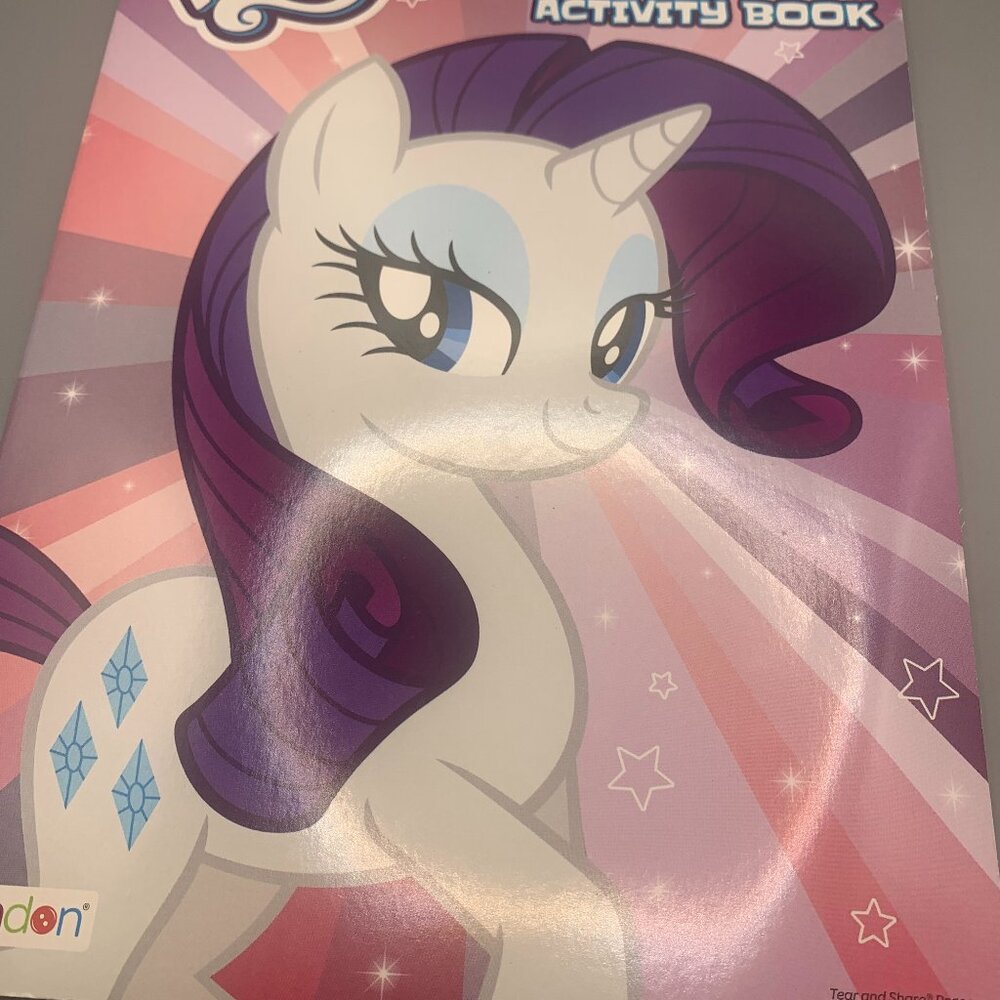 My Little Pony Jumbo Coloring & Activity Book SELLING AS IS
